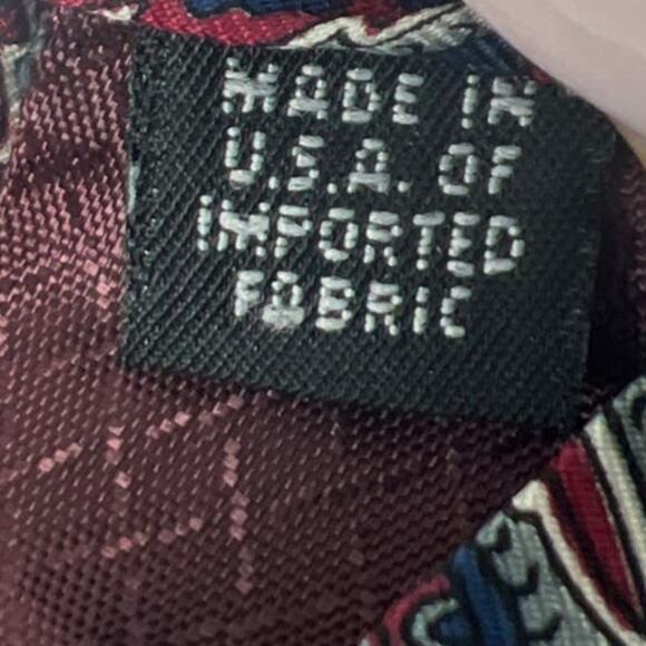 Christian Dior Men's Paisley Print Silk Tie 3.5 x 55 Power Tie Designer Luxury - Picture 7 of 7